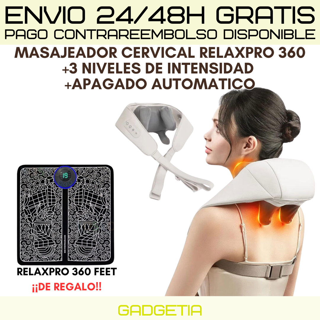 RelaxPro 360 + RelaxPro 360 Feet de REGALO