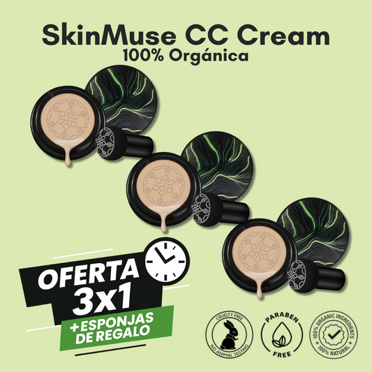 ¡Oferta 3x1! Base SkinMuse CC Cream